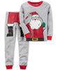 Carter's 2-Pc. Santa Cotton Pajama Set, Baby Boys