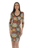 Just Cavalli Viscose Knee Lenght Dress