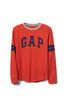 GAP Logo waffle-knit hockey tee