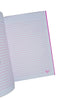 Justice Girls Name in Lights Silver Sparkle Journal