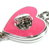 Coach key ring heart pink COACH F58512 SVRD key ring