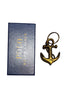 Ralph Lauren Men's Key Chain Fob Gold Anchor